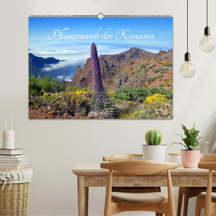 Pflanzenwelt Kanaren (CALVENDO Wandkalender 2026)