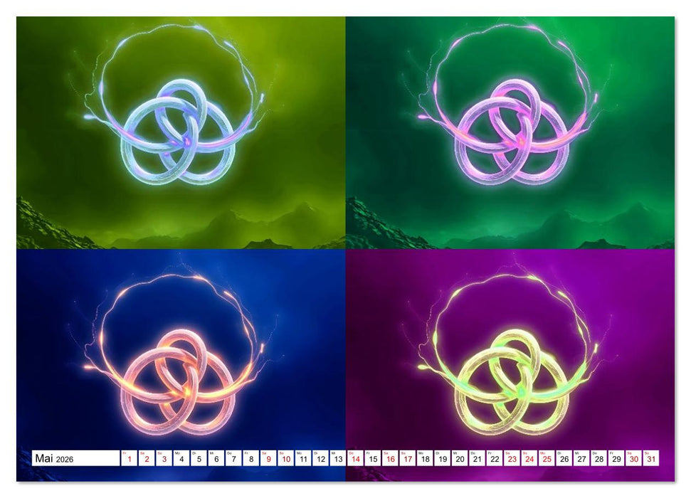 Olympia neu gedacht - Sport als Pop-Art (CALVENDO Premium Wandkalender 2026)