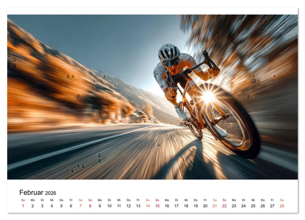 Triathlon - Grenzen verschieben (CALVENDO Wandkalender 2026)