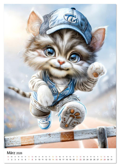 Sport, Gold für die gute Laune (CALVENDO Wandkalender 2026)