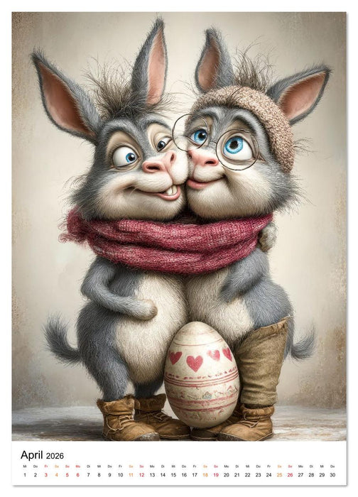 Schatz, ich liebe dich auch (CALVENDO Wandkalender 2026)