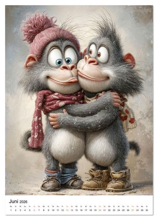 Schatz, ich liebe dich auch (CALVENDO Wandkalender 2026)