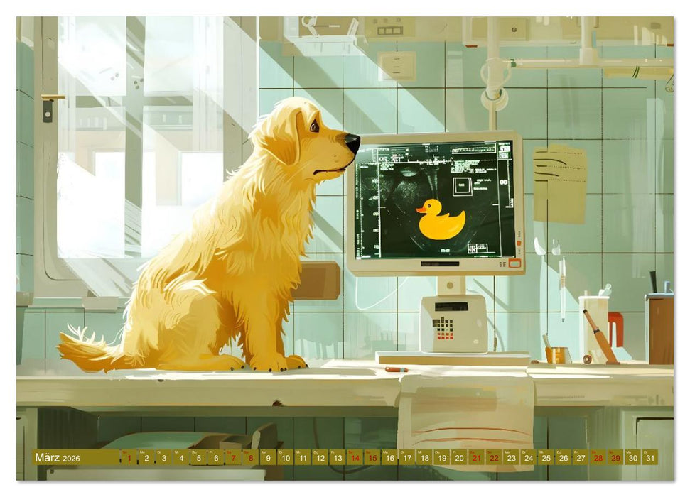 Schnauze voll Glück (CALVENDO Wandkalender 2026)