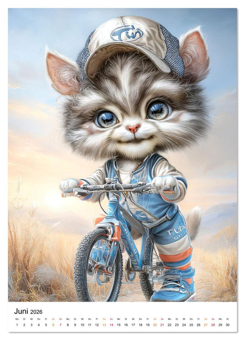 Sport, Gold für die gute Laune (CALVENDO Premium Wandkalender 2026)