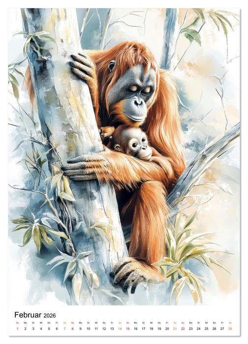 Tierlieblinge (CALVENDO Premium Wandkalender 2026)