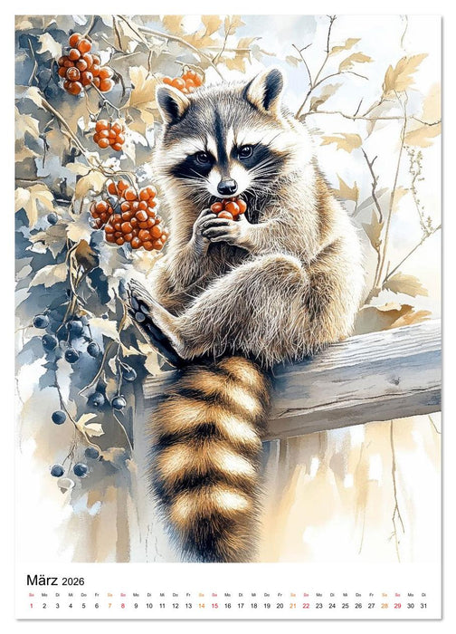 Tierlieblinge (CALVENDO Premium Wandkalender 2026)