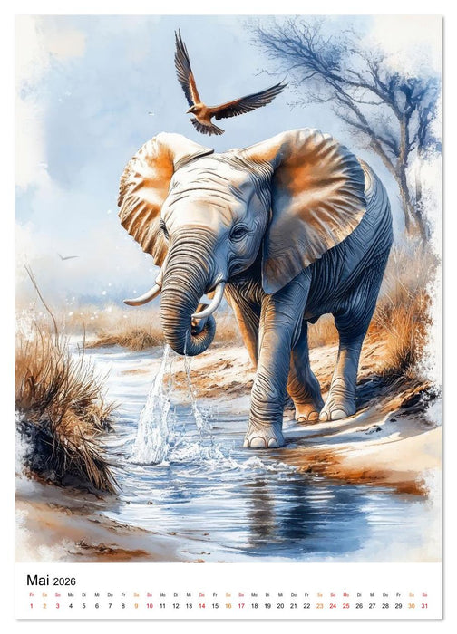 Tierlieblinge (CALVENDO Premium Wandkalender 2026)