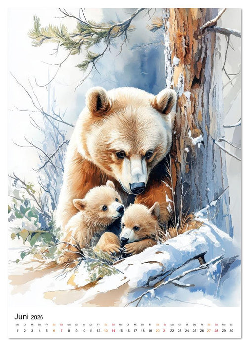 Tierlieblinge (CALVENDO Premium Wandkalender 2026)