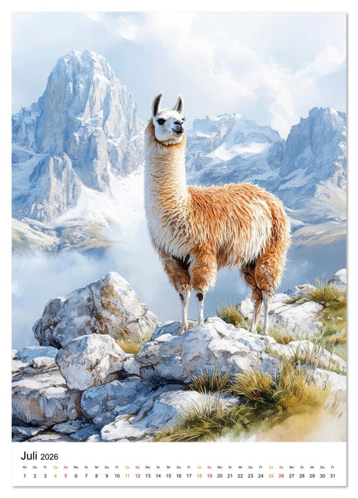 Tierlieblinge (CALVENDO Premium Wandkalender 2026)