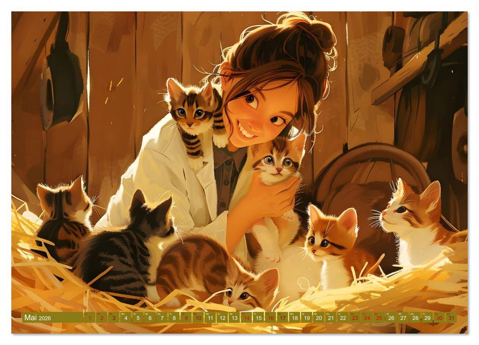 Schnauze voll Glück (CALVENDO Premium Wandkalender 2026)