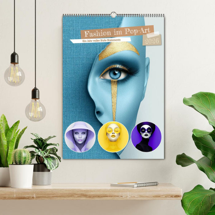 Fashion im Pop-Art (CALVENDO Wandkalender 2026)
