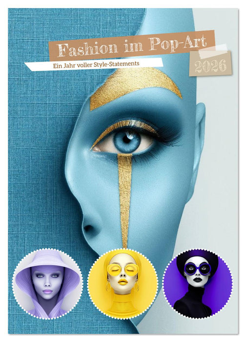 Fashion im Pop-Art (CALVENDO Wandkalender 2026)