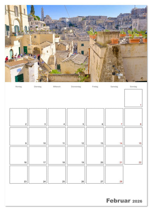 Faszinierendes Apulien (CALVENDO Wandkalender 2026)
