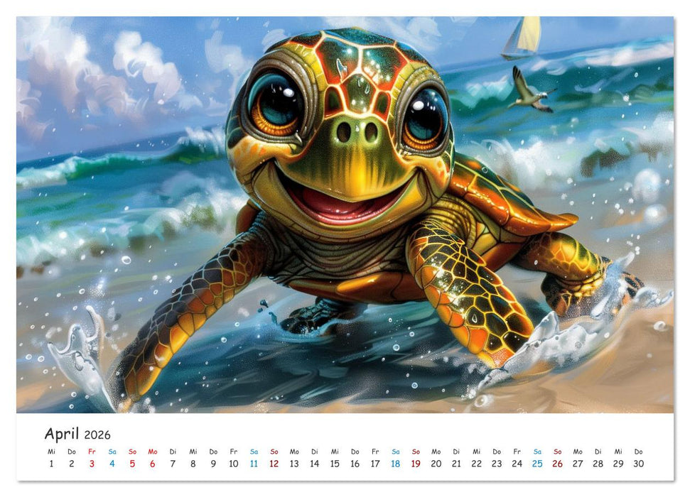 Wächter der Meere (CALVENDO Wandkalender 2026)