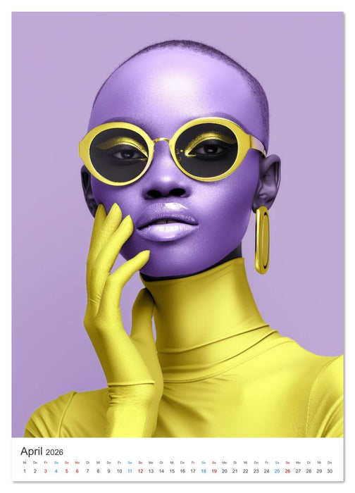Fashion im Pop-Art (CALVENDO Premium Wandkalender 2026)
