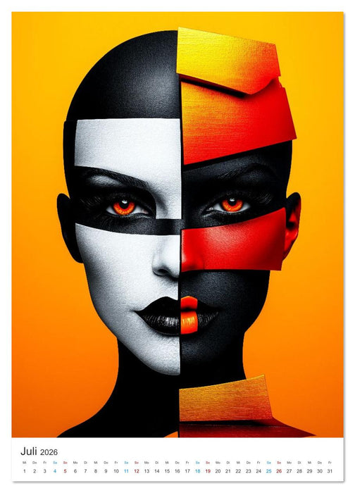 Fashion im Pop-Art (CALVENDO Premium Wandkalender 2026)