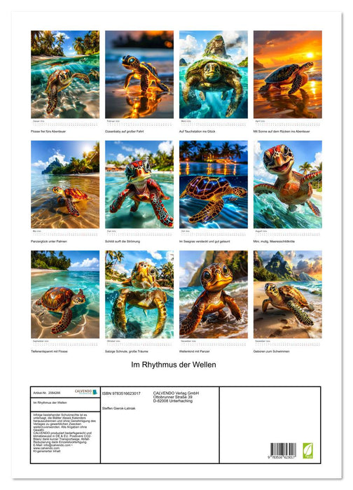 Im Rhythmus der Wellen (CALVENDO Wandkalender 2026)
