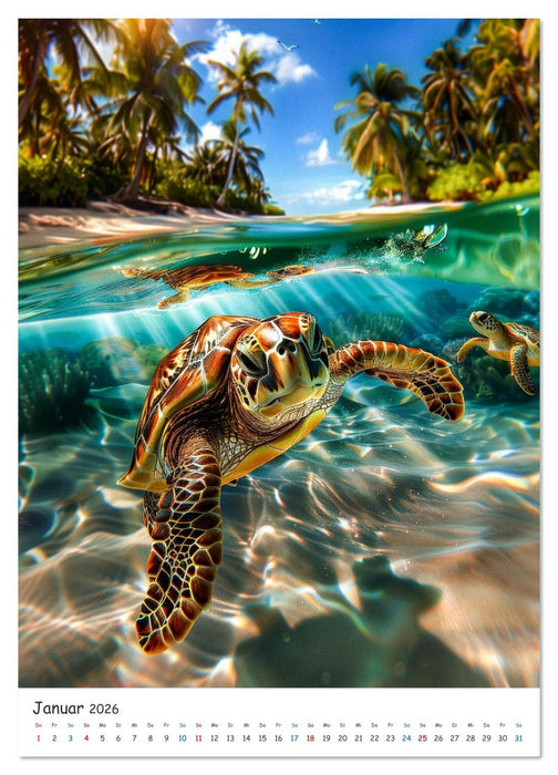 Im Rhythmus der Wellen (CALVENDO Premium Wandkalender 2026)