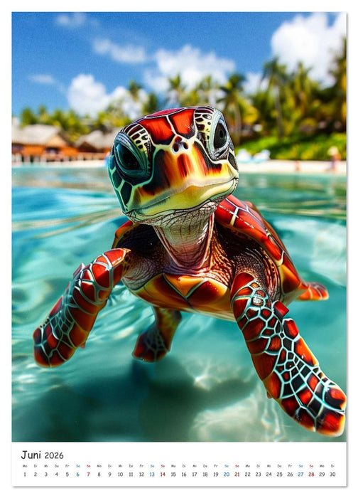 Im Rhythmus der Wellen (CALVENDO Premium Wandkalender 2026)