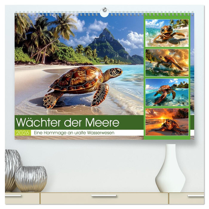 Wächter der Meere (CALVENDO Premium Wandkalender 2026)
