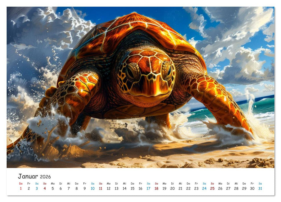 Wächter der Meere (CALVENDO Premium Wandkalender 2026)