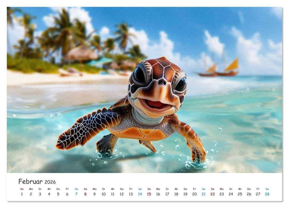 Wächter der Meere (CALVENDO Premium Wandkalender 2026)