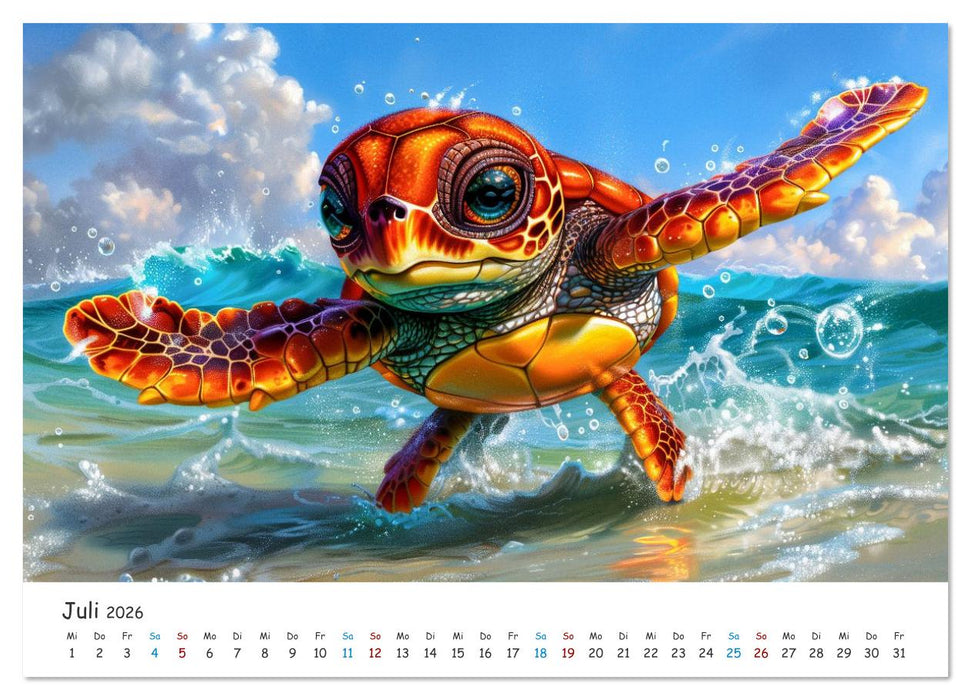 Wächter der Meere (CALVENDO Premium Wandkalender 2026)