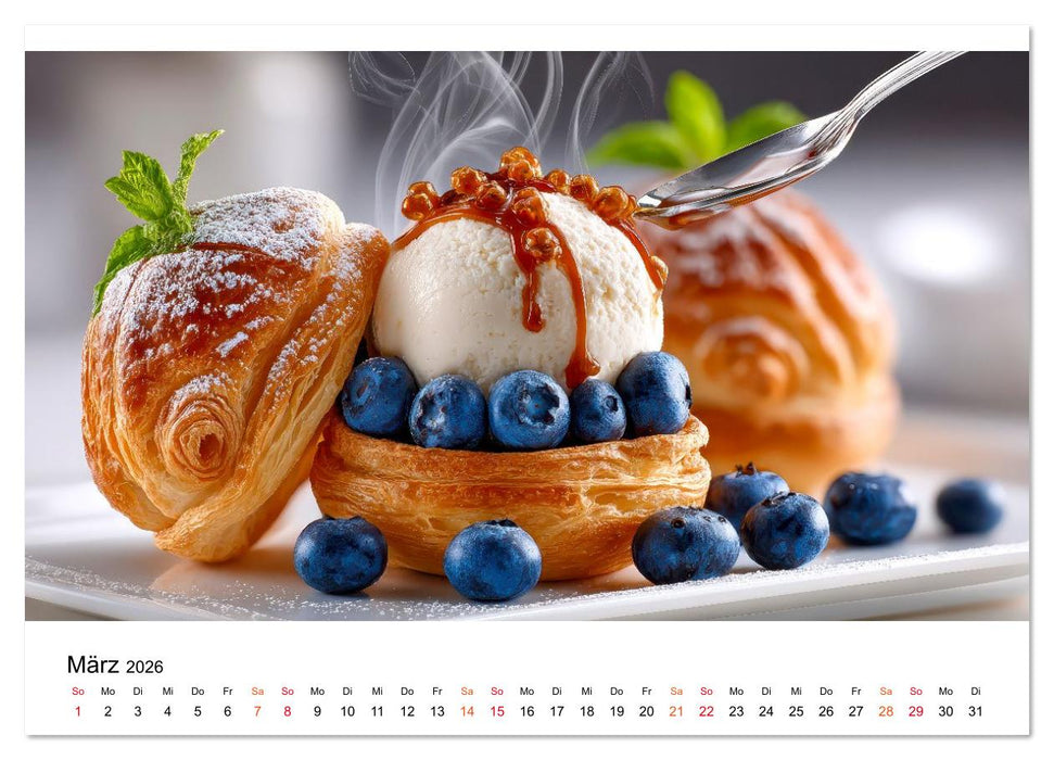 EIS dich glücklich (CALVENDO Premium Wandkalender 2026)