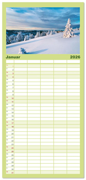 Schwarzwald - Märchenwald (CALVENDO Familienplaner 2026)