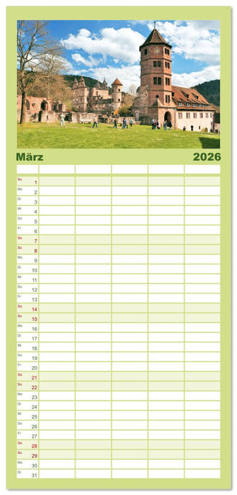 Schwarzwald - Märchenwald (CALVENDO Familienplaner 2026)