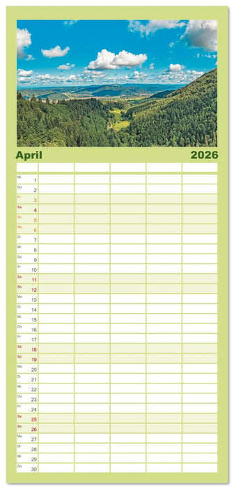Schwarzwald - Märchenwald (CALVENDO Familienplaner 2026)