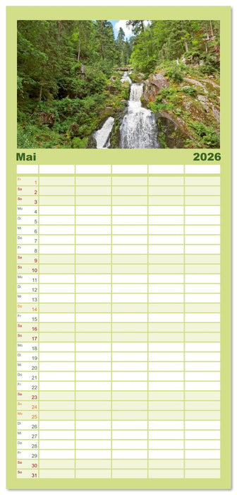 Schwarzwald - Märchenwald (CALVENDO Familienplaner 2026)