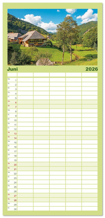 Schwarzwald - Märchenwald (CALVENDO Familienplaner 2026)