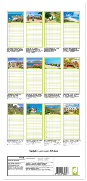 Kapstadt: Leben unterm Tafelberg (CALVENDO Familienplaner 2026)