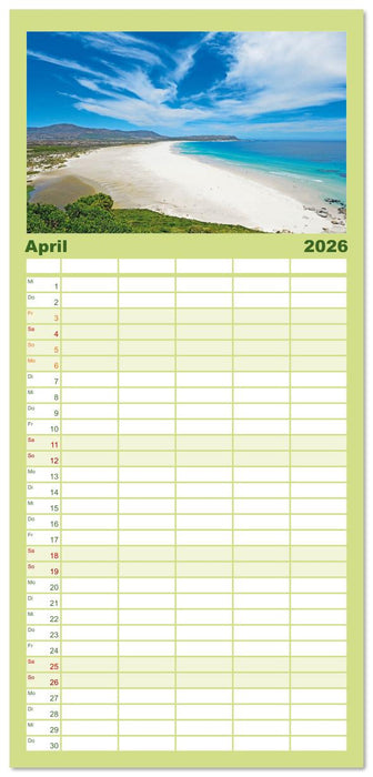 Kapstadt: Leben unterm Tafelberg (CALVENDO Familienplaner 2026)