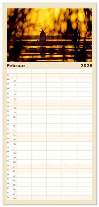 Schönes Sizilien: die Sonneninsel Italiens (CALVENDO Familienplaner 2026)