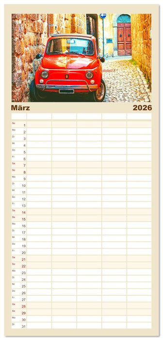 Schönes Sizilien: die Sonneninsel Italiens (CALVENDO Familienplaner 2026)