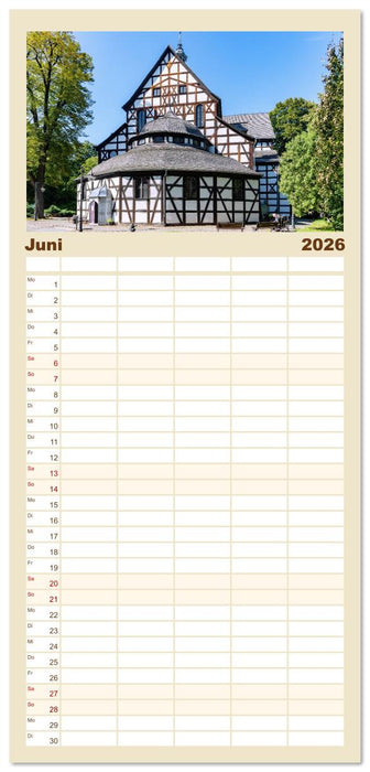 Polen. Von Krakau bis Danzig: Bilder voller Atmosphäre (CALVENDO Familienplaner 2026)