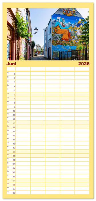 Amiens. Die leise Schönheit Nordfrankreichs (CALVENDO Familienplaner 2026)