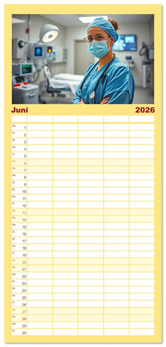 Powerfrauen - Frauen in anspruchsvollen Berufen (CALVENDO Familienplaner 2026)