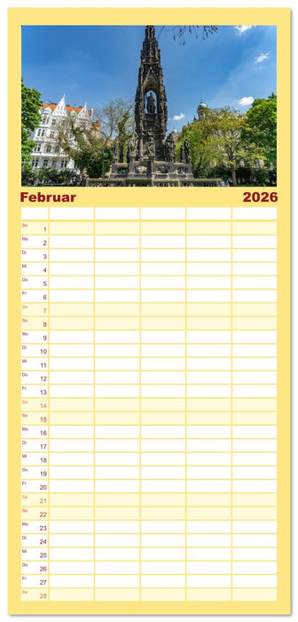 Tschechische Republik - Prag (CALVENDO Familienplaner 2026)