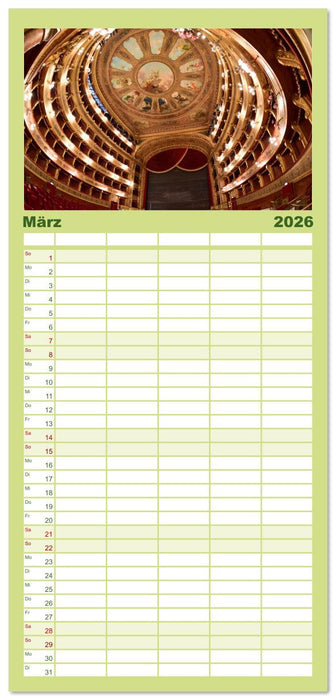 Sizilien – von Cefalù bis Trapani (CALVENDO Familienplaner 2026)