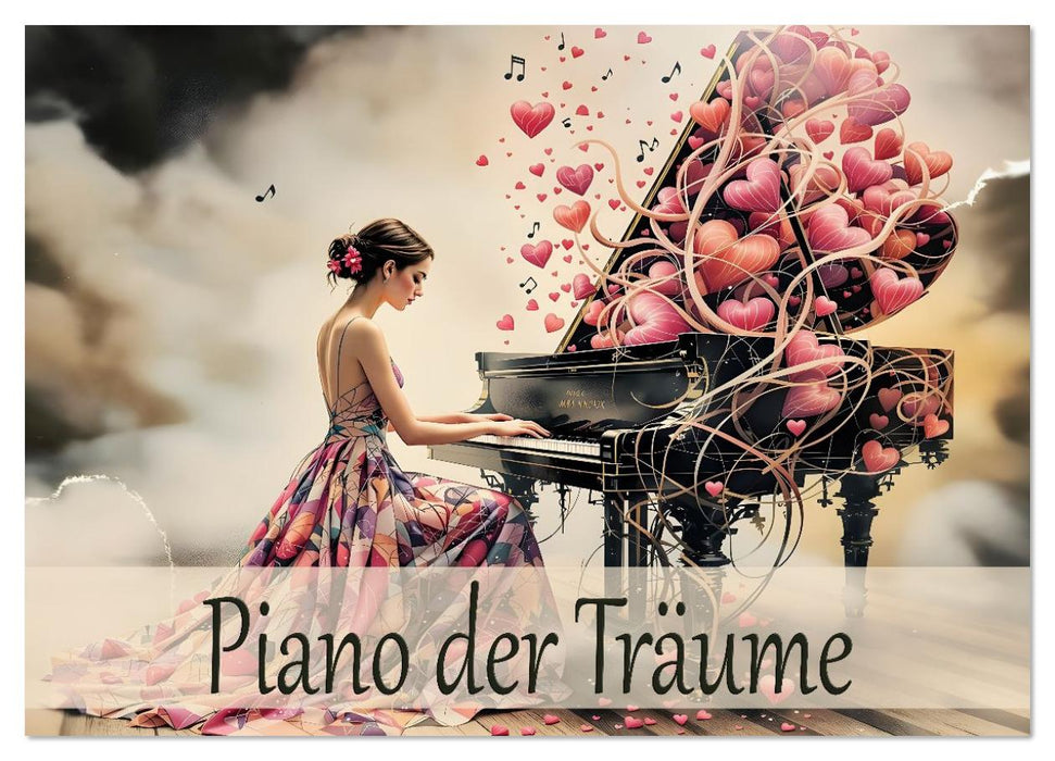 Piano der Träume (CALVENDO Wandkalender 2026)
