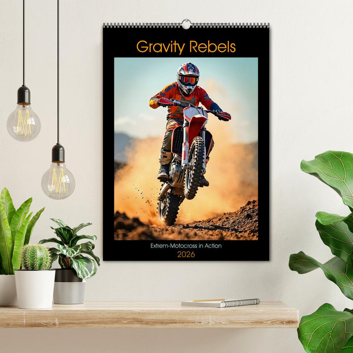 Gravity Rebels - Extrem-Motocross in Action (CALVENDO Wandkalender 2026)