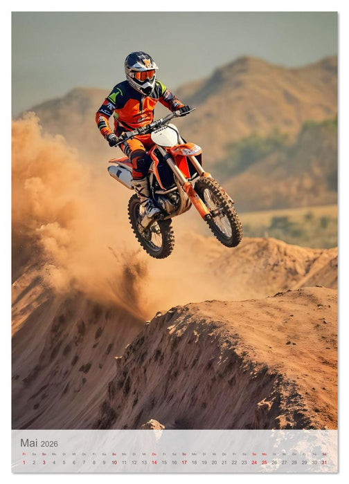 Gravity Rebels - Extrem-Motocross in Action (CALVENDO Premium Wandkalender 2026)