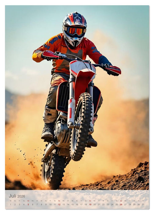 Gravity Rebels - Extrem-Motocross in Action (CALVENDO Premium Wandkalender 2026)