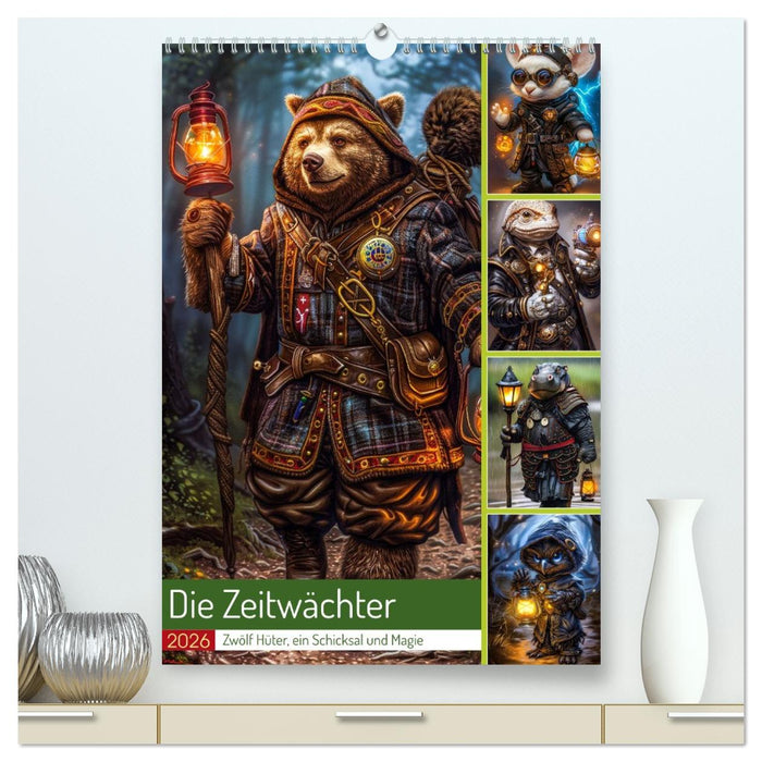 Die Zeitwächter (CALVENDO Premium Wandkalender 2026)