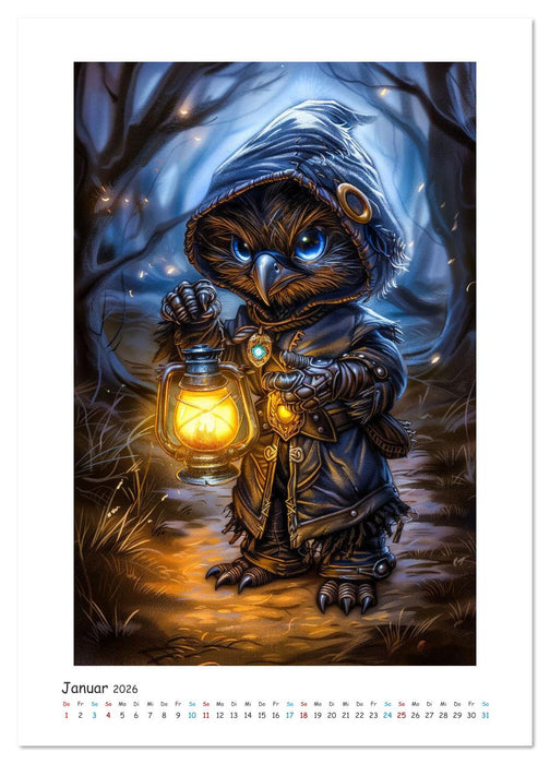 Die Zeitwächter (CALVENDO Premium Wandkalender 2026)