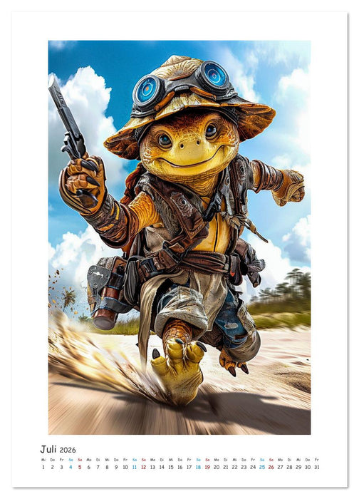 Die Zeitwächter (CALVENDO Premium Wandkalender 2026)