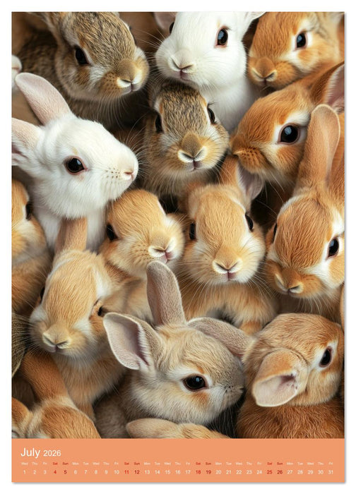 Snuggly Fluff Piles (CALVENDO Premium-Calendar 2026)